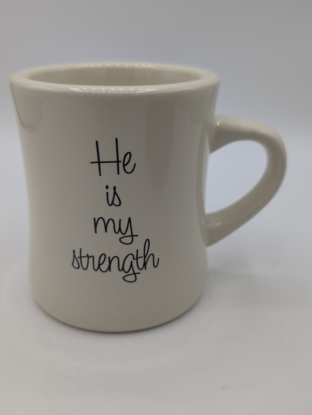 He Is My Strength Eva Belle Coffee Mug Cup